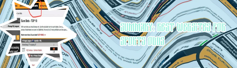 Bookmakers odds comparison sites